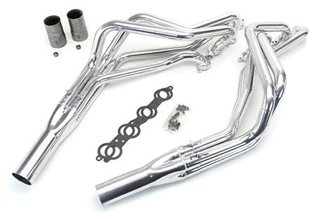 1 3/4" stepped to 1 7/8" ceramic coated long tube headers
